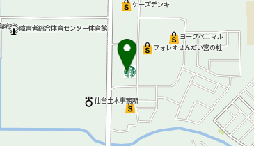 ヤマト屋書店 東仙台店の地図画像