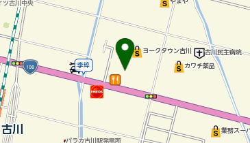 ペットウィズ 古川駅前店の地図画像