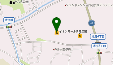 インド料理 BISHNU(ビスヌ) イオンモール伊丹昆陽店の地図画像