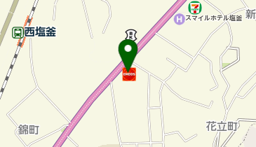 宝フリート株式会社 塩釜SSの地図画像