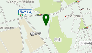 東龍軒 青山店の地図画像