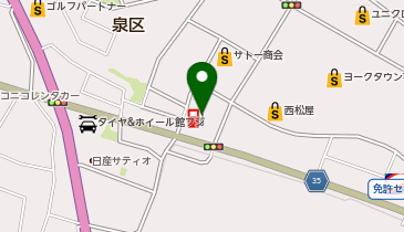 eSPA(エスパ) 仙台泉の地図画像