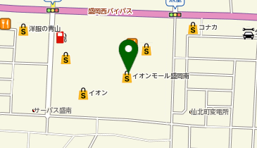 賢治のふうどかんの地図画像