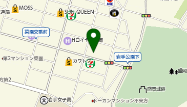 障がい者人材センターらいふの地図画像
