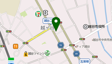 Angel House(エンジェル ハウス) 越谷東口園の地図画像