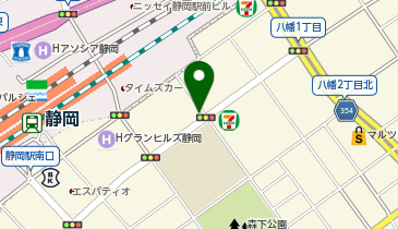 株式会社アイロムEC 静岡オフィスの地図画像