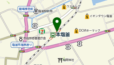 生鮮市場 田清 tekute ほんしおがま店の地図画像