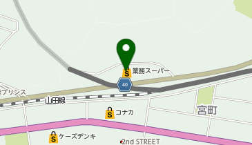 田清魚店 マルイチ宮古店の地図画像