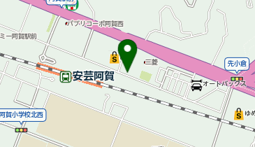 スカイレンタカー 広島呉店の地図画像