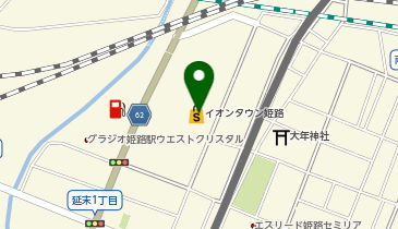 マックスバリュ イオンタウン姫路店の地図画像