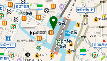 清香園 池袋東武百貨店 8階 屋上店の地図画像
