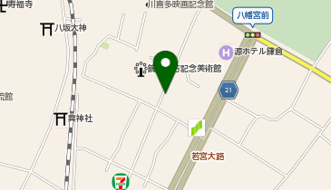 鎌倉煉瓦工場 小町通り店の地図画像