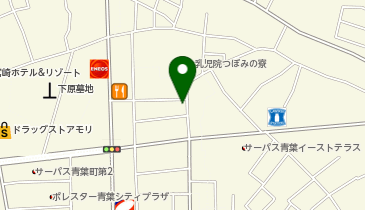 宮崎菅公学生服株式会社の地図画像