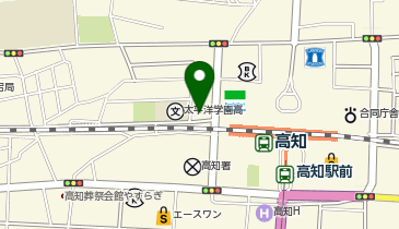 KANKO SHOP(カンコー ショップ) 高知駅前の地図画像