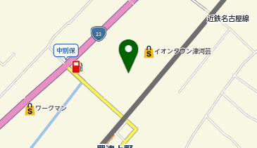 メガネのマスダ イオンタウン津河芸店の地図画像