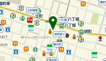 TOD'S(トッズ) 福屋八丁堀本店の地図画像