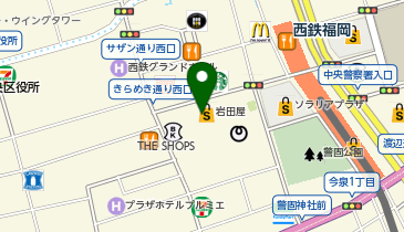 TOD'S(トッズ) 岩田屋本店の地図画像