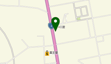 岩手三菱自動車販売 DIAMOND CARS(ダイヤモンド カーズ) 北上村崎野の地図画像