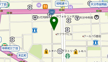 岩尾文具 本店の地図画像