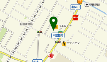 コインランドリー洗たく王 堅田南店の地図画像