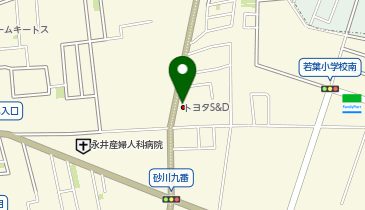 トヨタS&D西東京 立川北店の地図画像