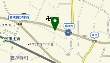 炭火焼肉まる福の地図画像