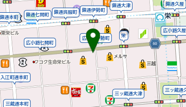 丸与商店 マルエイガレリア店の地図画像