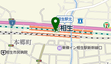 JR西日本 相生駅みどりの窓口の地図画像