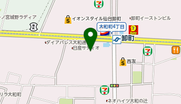 CAPTAIN STAG STAND(キャプテン スタッグ スタンド) サンデー仙台卸町店の地図画像