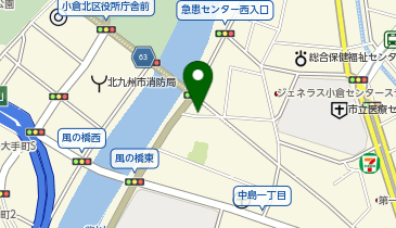 株式会社ミッドフォー セキュリティ事業部 北九州営業所の地図画像