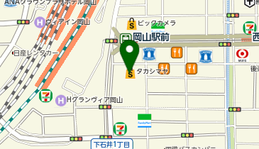 ECCO(エコー) 高島屋岡山店の地図画像