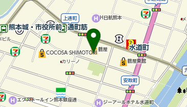 ECCO(エコー) 鶴屋熊本店の地図画像