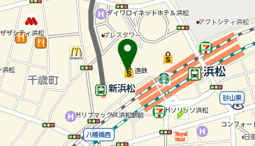 ECCO(エコー) 遠鉄浜松店の地図画像