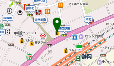 ECCO(エコー) 松坂屋静岡店の地図画像