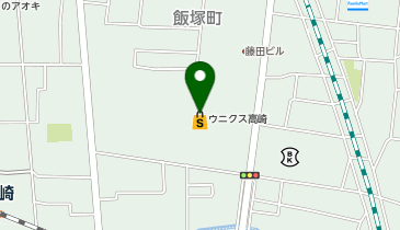N!BASE TAKASAKI(エヌベース タカサキ)の地図画像