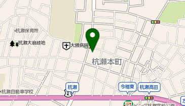 スーパーマルトク惣菜部の地図画像