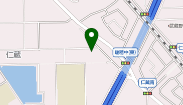 上野自動車株式会社 関東支店の地図画像