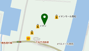 MIMOZA(ミモザ) イオンモール高松店の地図画像