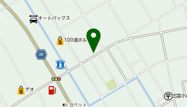 健菜厨房 小山店の地図画像