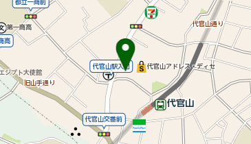 nuna DAIKANYAMA(ヌナ ダイカンヤマ)の地図画像