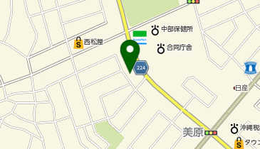 東江コンタクトセンター 美里店の地図画像