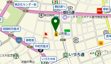 国武宝石株式会社 山形屋の地図画像