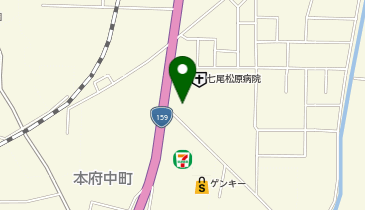 明文堂書店 能登七尾店の地図画像