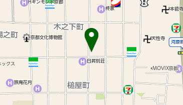 master-piece KYOTO(マスター ピース キョウト)の地図画像