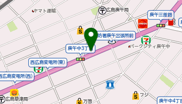 ダイハツ共盛 庚午店の地図画像