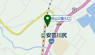 JR西日本 安芸川尻駅みどりの窓口の地図画像