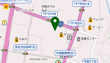 ニトリ サンリブ可部店の地図画像