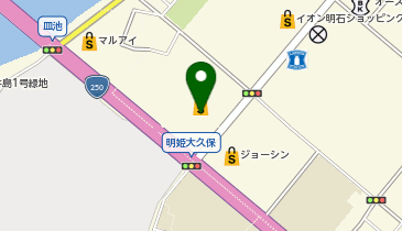 Paris de Skin(パリス デ スキン) イオン明石店の地図画像