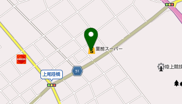 丸八青果 上尾愛宕店の地図画像