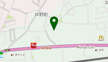 丸八青果 勝田台店の地図画像